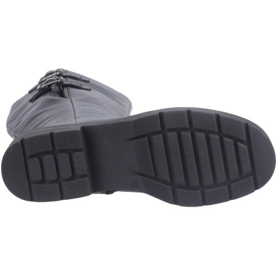 Hush Puppies Tallulah Leren Zwarte Dameslaarzen - Image 3