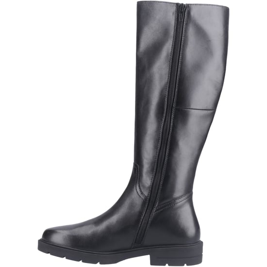 Hush Puppies Tallulah Leren Zwarte Dameslaarzen - Image 4