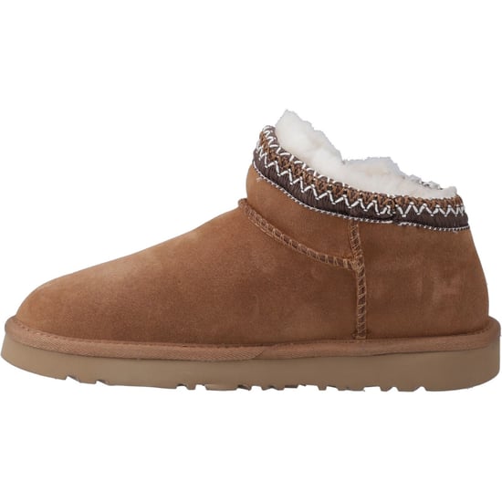 Hush Puppies Sloane Dames Suède Tan Pantoffels - Image 4