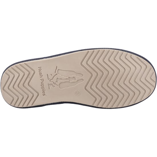 Hush Puppies Abraham Suède Heren Slippers in Marineblauw - Image 3