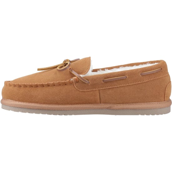 Hush Puppies Abraham Suède Heren Tan Slippers - Image 4