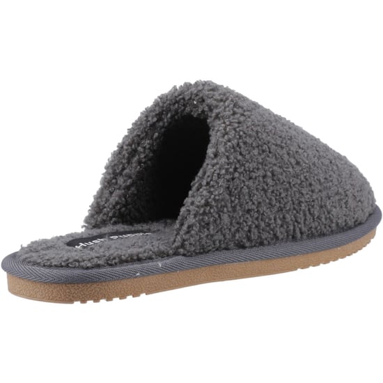 Hush Puppies Joanna Textiel Dames Charcoal Slippers - Image 2