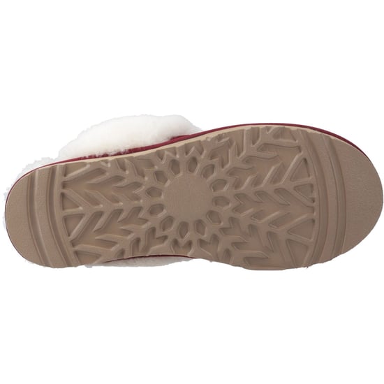 Hush Puppies Samantha Suede Dames Bordeaux Slippers - Image 3