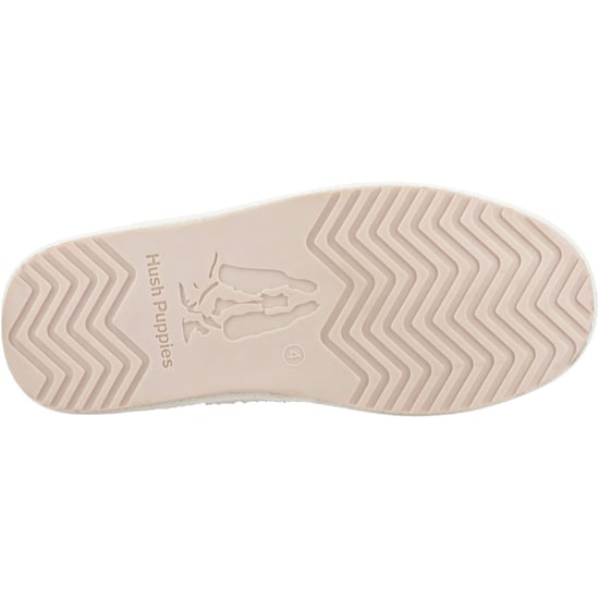 Hush Puppies Joanna Textiel Dames Crème Slippers - Image 3