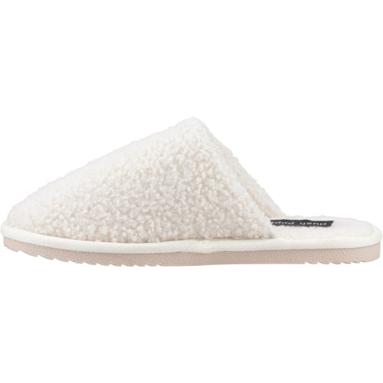 Hush Puppies Joanna Textiel Dames Crème Slippers - Image 4