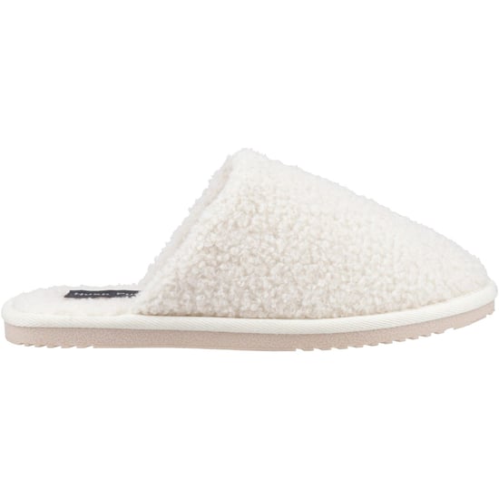 Hush Puppies Joanna Textiel Dames Crème Slippers - Image 5