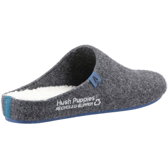 Hush Puppies The Good Slipper 90% Gerecycled Rpet-polyester Heren Pantoffels In Antraciet - Image 2