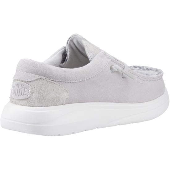 HEYDUDE Wendy COMF Leer Dames Grijs/Slang Moccasins Schoenen - Image 2