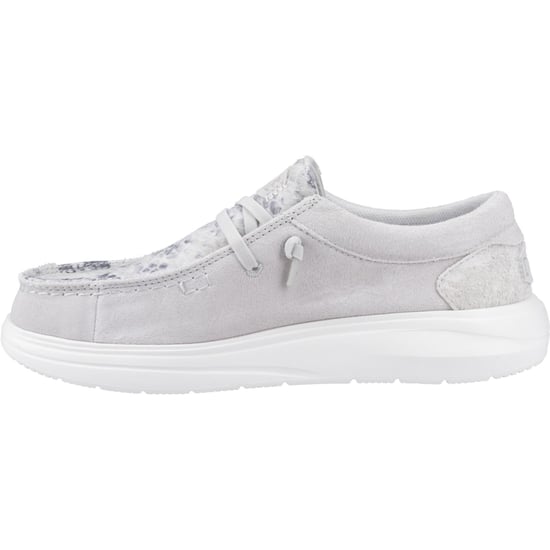 HEYDUDE Wendy COMF Leer Dames Grijs/Slang Moccasins Schoenen - Image 4