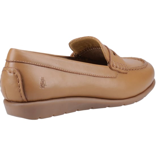 Hush Puppies Shelby Leren Dames Tan Instappers - Image 2