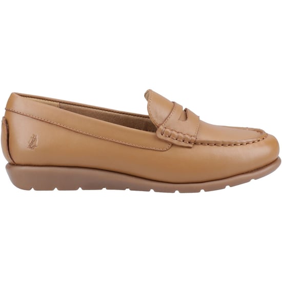 Hush Puppies Shelby Leren Dames Tan Instappers - Image 5