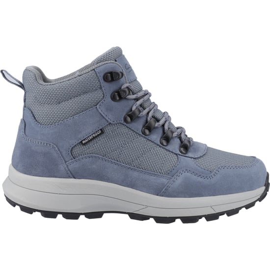 Cotswold Oddington Suede Mesh Dames Blauwe Wandelschoenen - Image 5