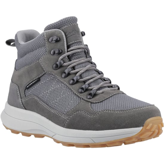 Cotswold Oddington Suède Mesh Heren Grijze Wandelschoenen - Image 1