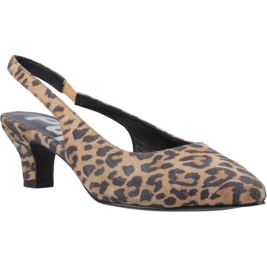 Hush Puppies Nahla Leren Damesluipaard Puntige Slingback Schoenen - Image 1