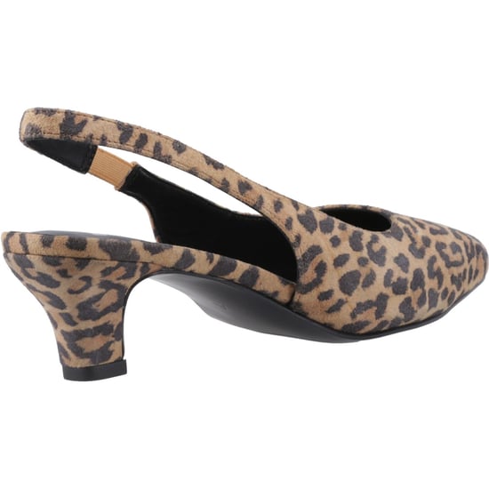 Hush Puppies Nahla Leren Damesluipaard Puntige Slingback Schoenen - Image 2