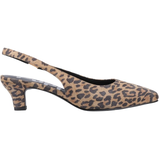 Hush Puppies Nahla Leren Damesluipaard Puntige Slingback Schoenen - Image 5