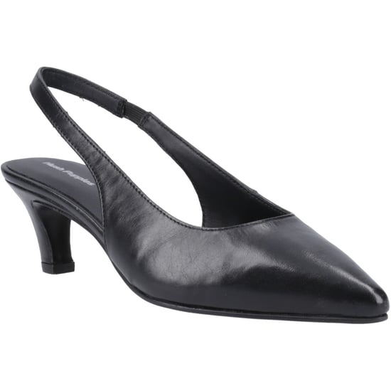 Hush Puppies Nahla Leren Zwarte Puntige Slingback Schoenen Voor Dames - Image 1