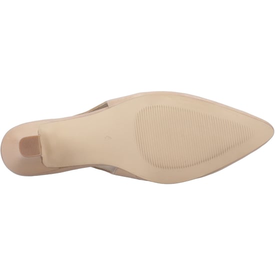 Hush Puppies Nahla Leren Dames Huidkleurige Puntige Slingback Schoenen - Image 3