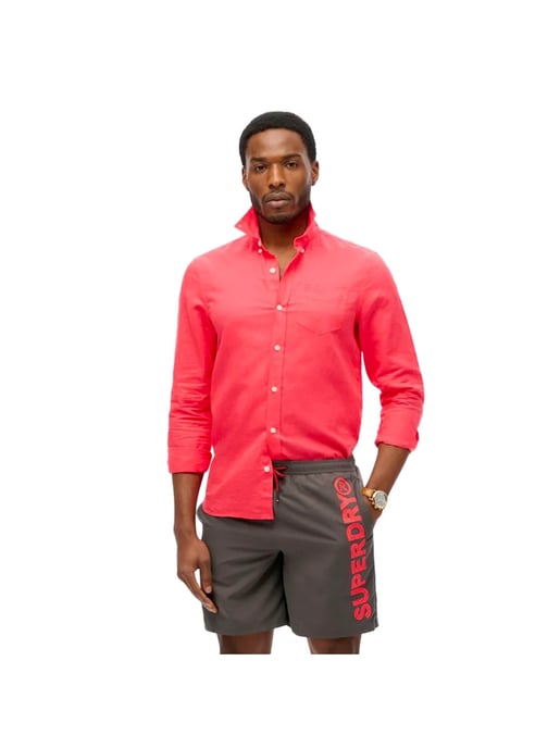 Superdry heren zwempak met grafische print, maat 17 - Image 1