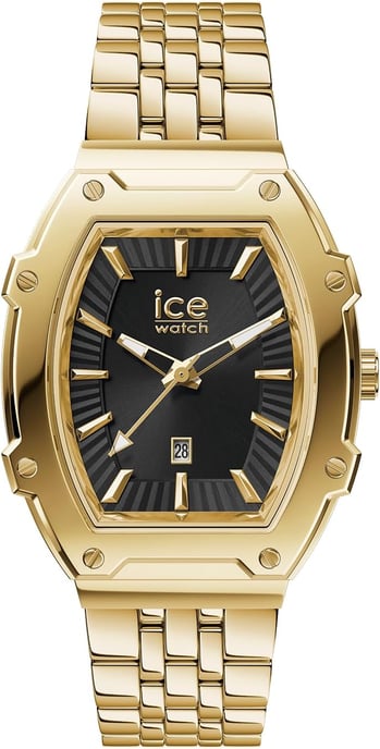 Ice Watch Ice Boliday - Black - Full Steel Shiny Dames Horloge Goudkleurig 024970 - Image 1