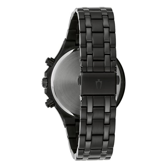 Bulova Heren Horloge Zwart 98A242 - Image 2
