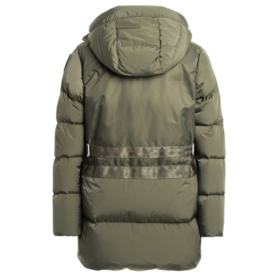 Parajumpers Venture Tijmgroen Lang Capuchon Donsjack - Image 2