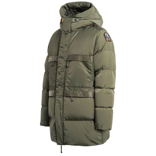 Parajumpers Venture Tijmgroen Lang Capuchon Donsjack - Image 3