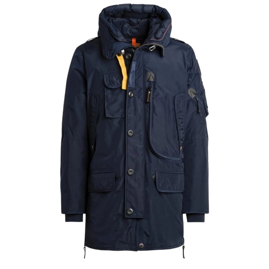Parajumpers Kodiak Marineblauwe Lange Capuchondonsjas - Image 1