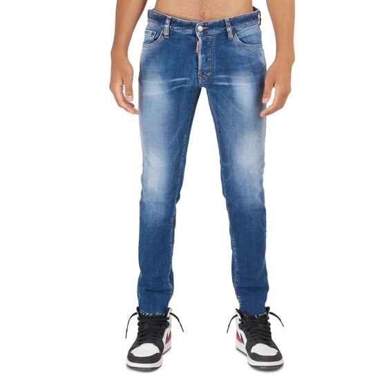 Dsquared2 Slim Cropped Jean Blauwe Denim Broek - Image 1