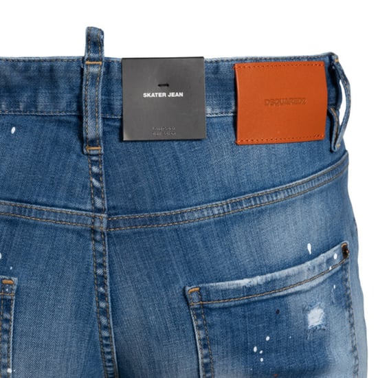 Dsquared2 Donkerblauwe Skaterjeans - Image 4