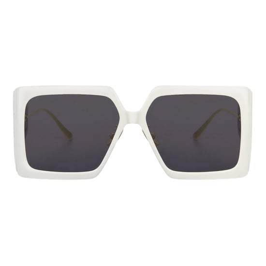 Dior Diorsolar Ivory Frame Donkergrijze Lens Zonnebril - Image 1