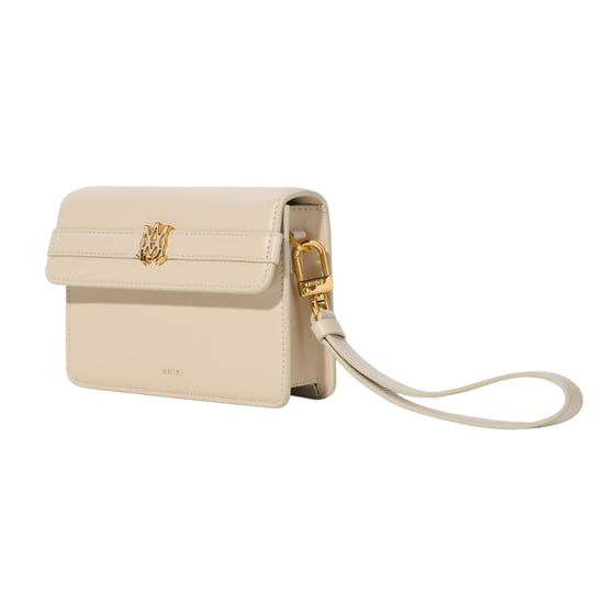 Amiri Calf "ma" Kleine Clutch Alabaster Tas - Image 3
