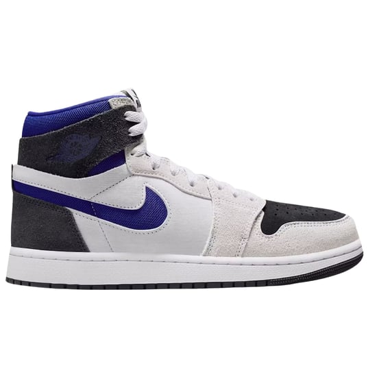 Nike Air Jordan 1 Zm Air Blue Detail Witte Sneakers - Image 1