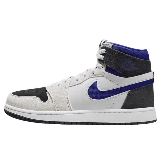Nike Air Jordan 1 Zm Air Blue Detail Witte Sneakers - Image 2