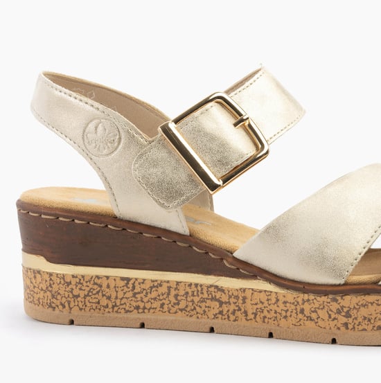 Rieker 63795-60 Dames Sandalen Beige - Image 6