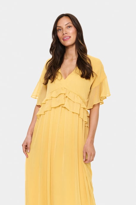 Jurk LindzySZ Loose fit yellow - Image 3