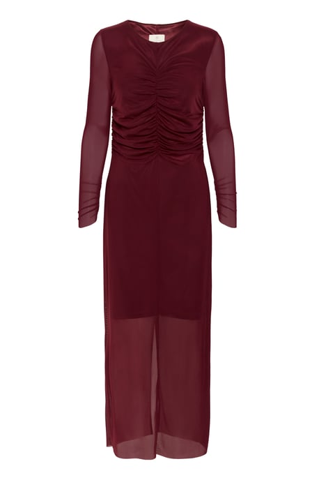 Jurk KAchai Slim fit bordo - Image 4