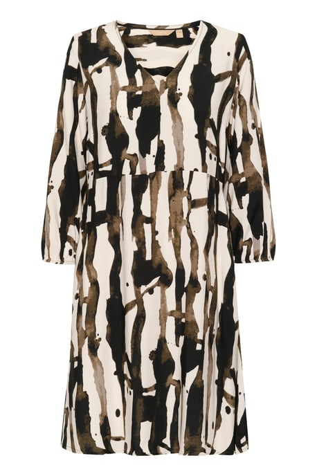 Jurk CUashley Feminine grey white - Image 4