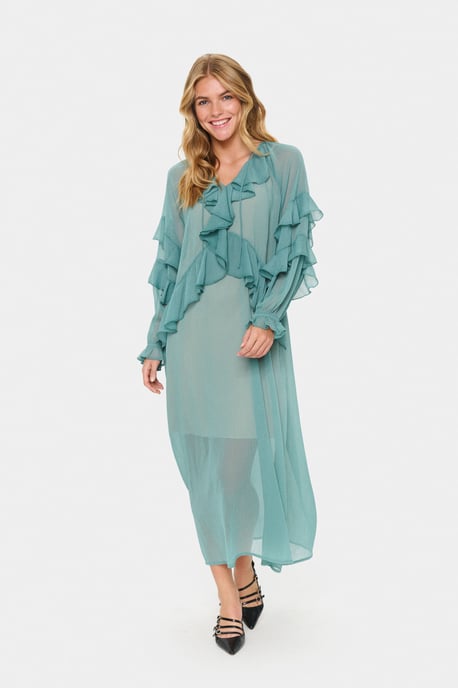 Jurk JacelynSZ Loose fit green - Image 1