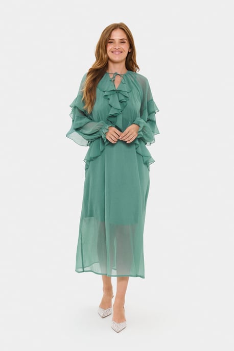 Jurk JacelynSZ Loose fit green - Image 2