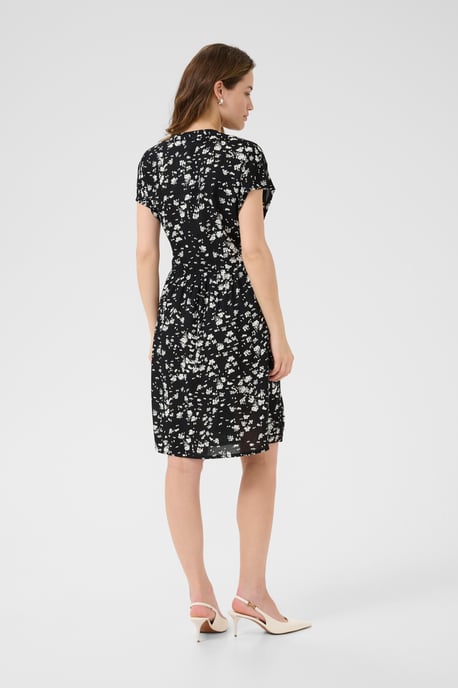 Jurk KAbeathe Regular fit black white - Image 2