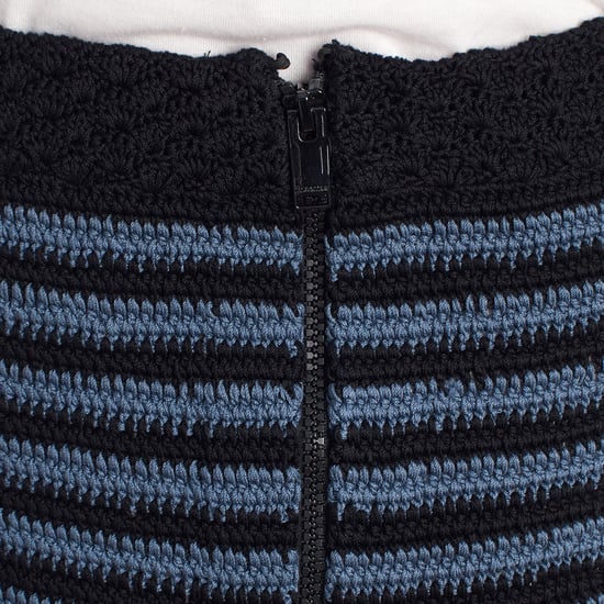 Gehaakte gebreide rok KWSK00009 voor dames - Image 2