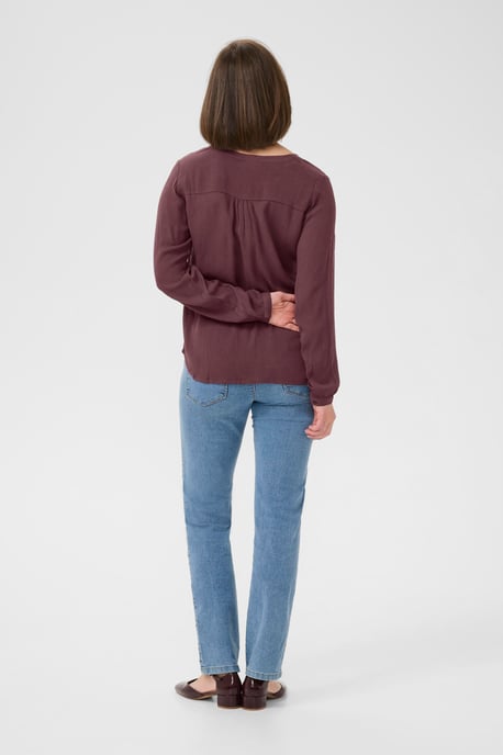 Blouse met lange mouwen Amber Regular fit - Image 2