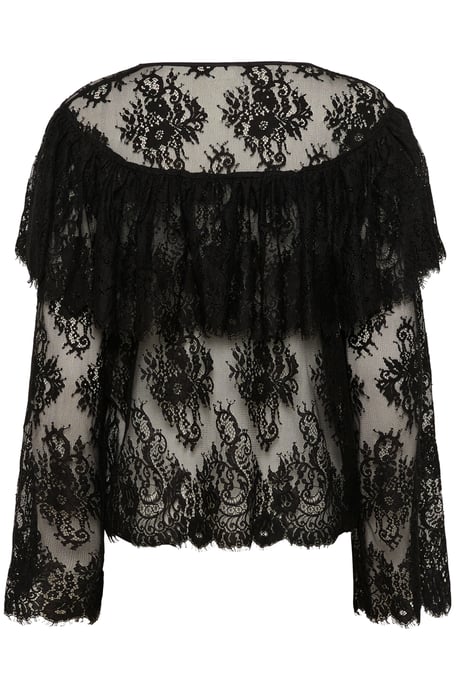 Blouse met lange mouwen KBBridget Feminine black - Image 2
