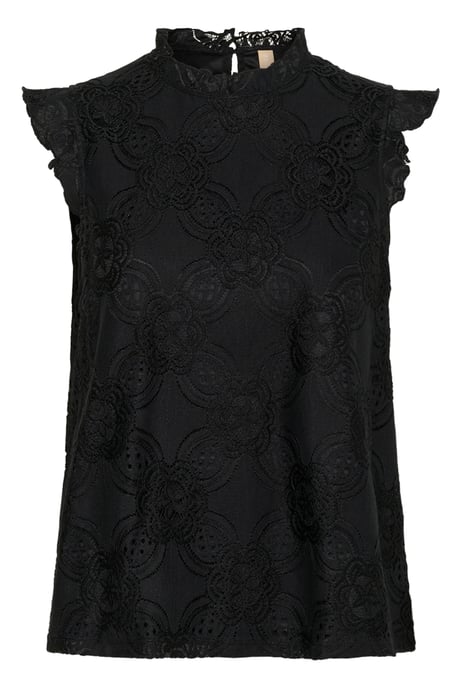 Mouwloos shirt CUsigla Relaxed fit black - Image 4
