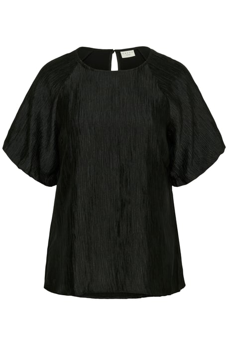 Blouse met korte mouwen KCgirla Regular fit black - Image 4
