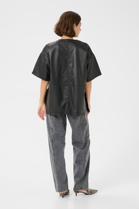 Blouse met korte mouwen CUatam Loose fit - Image 2