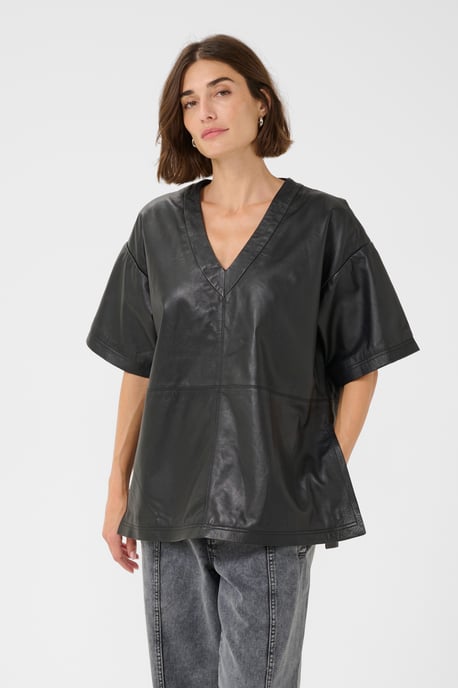 Blouse met korte mouwen CUatam Loose fit - Image 3