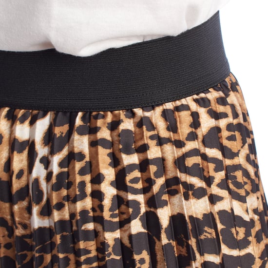 WJCD0302F Geplooide midirok voor dames - Image 2