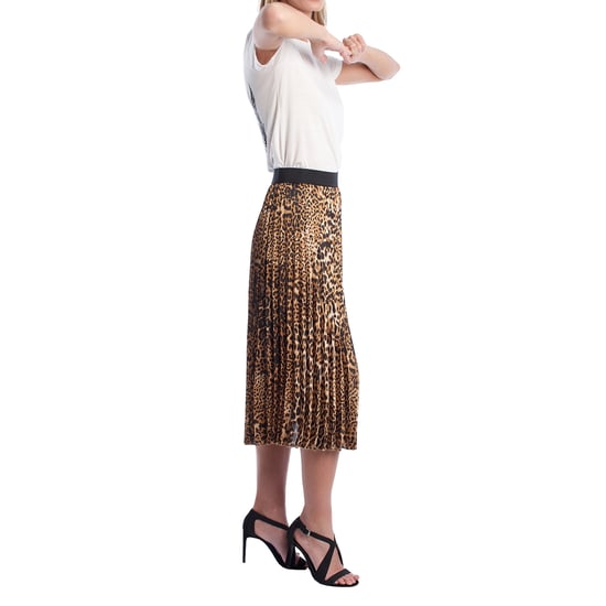 WJCD0302F Geplooide midirok voor dames - Image 3